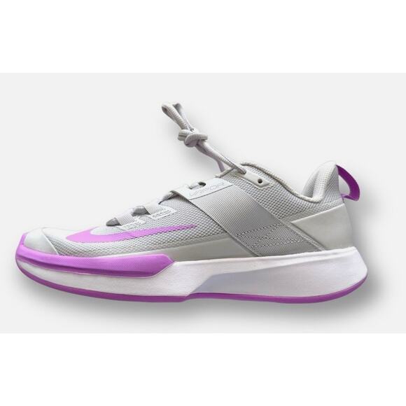 Nike Women's Court Vapor Lite Court DC3431-024 White/Purple SZ 10/8.5 Men’s - Picture 2 of 5